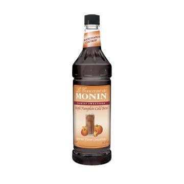 Monin Maple Pumpkin Cold Brew Concentrate (1L) - Plastic Bottle