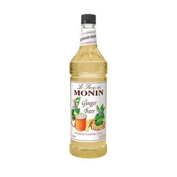 Monin Ginger Beer Syrup (1L) - Plastic Bottle