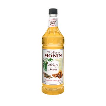 Monin Hickory Smoke Syrup (1L) - Plastic Bottle