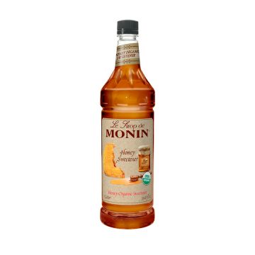 Monin Organic Honey Sweetener (1L) - Plastic Bottle
