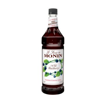 Monin Wild Blackberry Syrup (1L) - Plastic Bottle