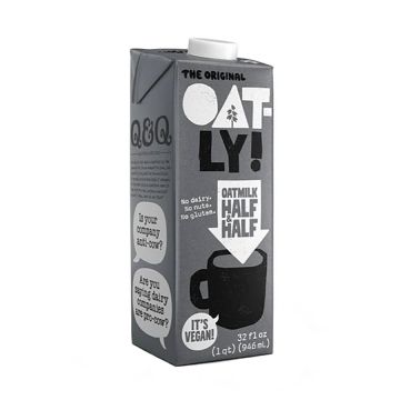 Oatly Half & Half Oat Milk - 12/32 oz. Case