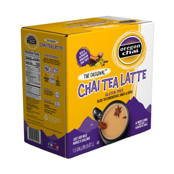 Oregon Original Chai Tea Latte Foodservice Box - 1.5 Gallon