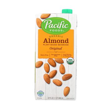 Pacific Organic Almond Milk - 12/32 oz. Case