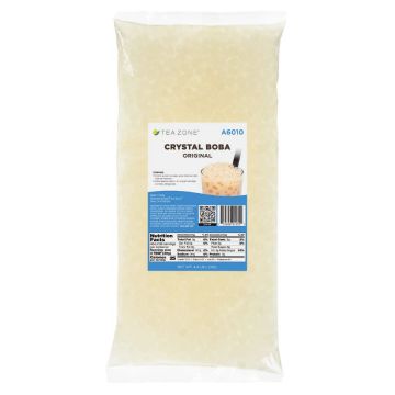 Tea Zone Original Crystal Boba - 6/4.4 lb. Case