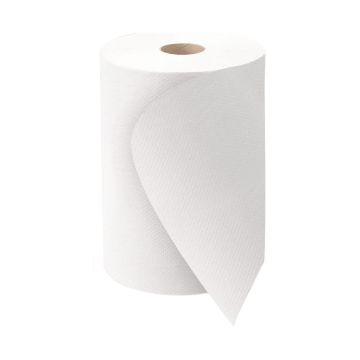 Morcon 10" x 800' White Hardwound Paper Towel Roll - 6 Count