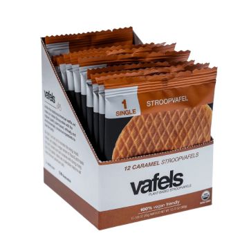 Vafels - Organic Caramel Stroopvafel - 12 Count Box