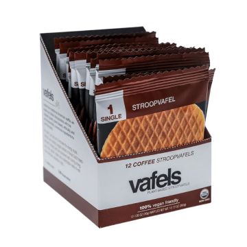 Vafels - Organic Coffee Stroopvafel - 12 Count Box