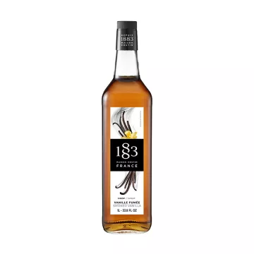 1883 Smoked Vanilla Syrup (1L) - Plastic Bottle