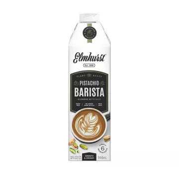 Elmhurst Barista Pistachio Milk - 6/32 oz. Case