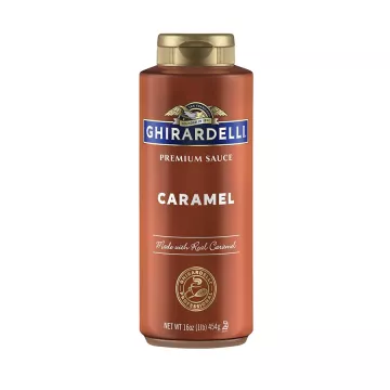 Ghirardelli Creamy Caramel Sauce Squeeze Bottle - 16 oz.