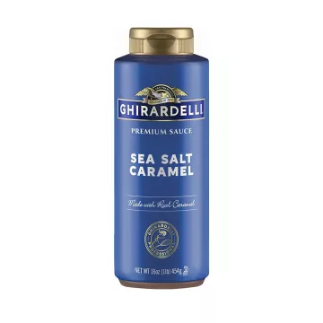 Ghirardelli Sea Salt Caramel Sauce Squeeze Bottle - 16 oz.