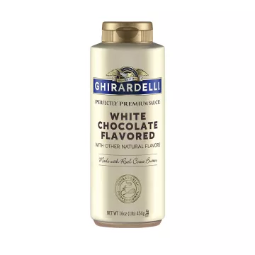 Ghirardelli Classic White Chocolate Sauce Squeeze Bottle - 16 oz.