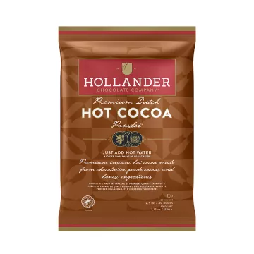 Hollander Natural & Gourmet Original Premium Hot Cocoa - 2.5 lb. Bag