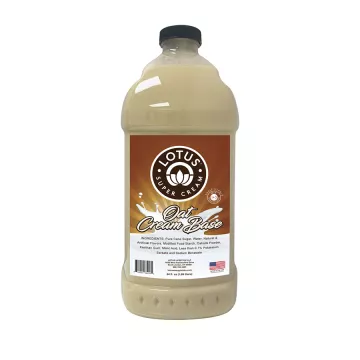 Super Oat Cream Base Lotus Concentrate - Original Vanilla - 64 oz.