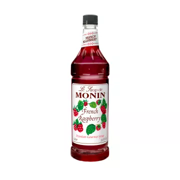 Monin French Raspberry Syrup  (1L) - Plastic Bottle