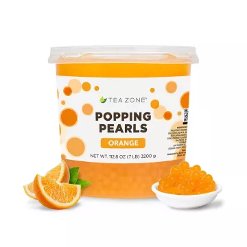 Tea Zone Orange Popping Pearls