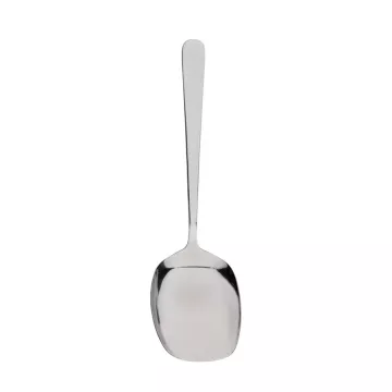 Rattleware 8.25" Stainless Steel Flat End Foam Spoon